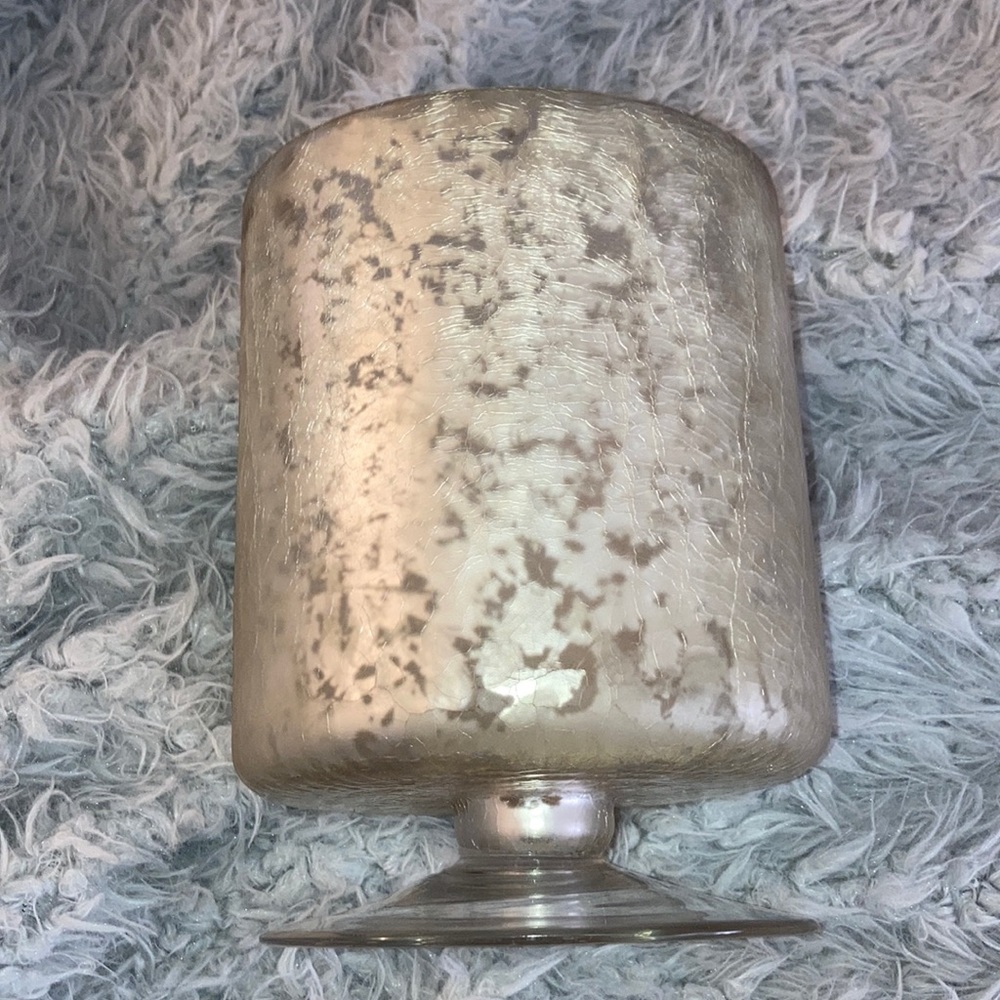 Frosted Glass Yankee Candle Holder